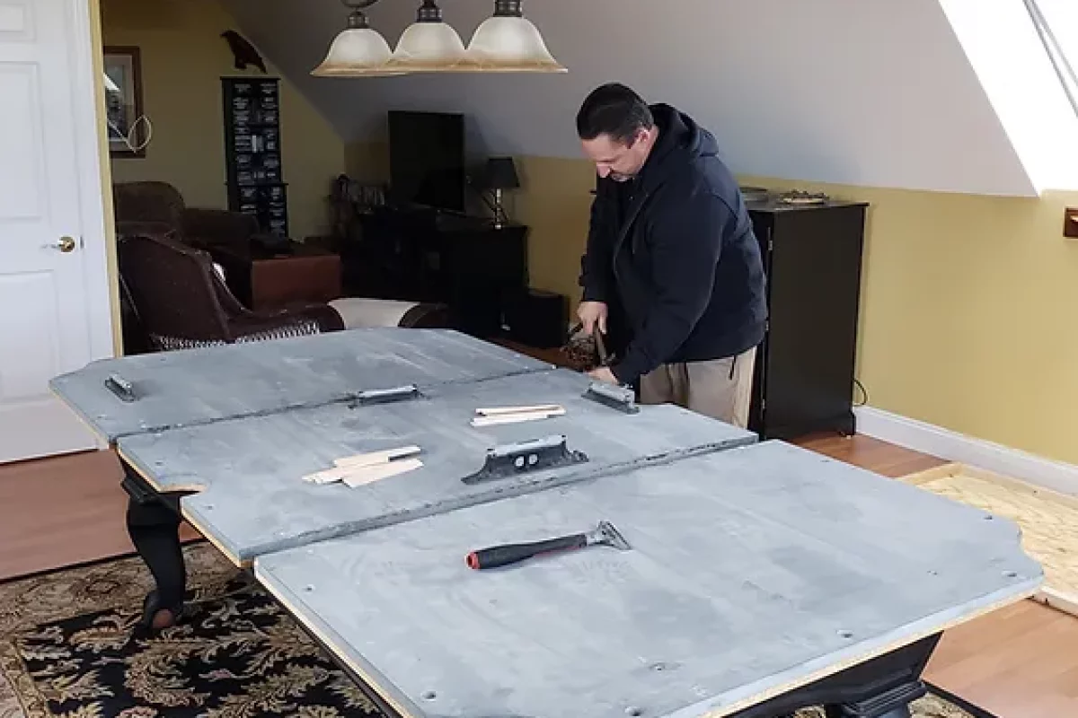 pool table assembly