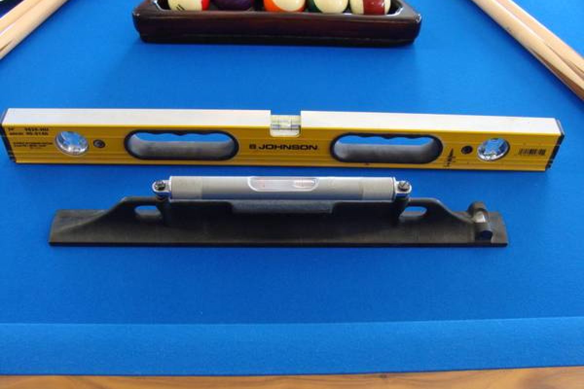 pool table leveling